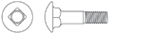 Carriage bolt
