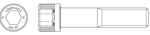 Stainless steel socket head cap screw